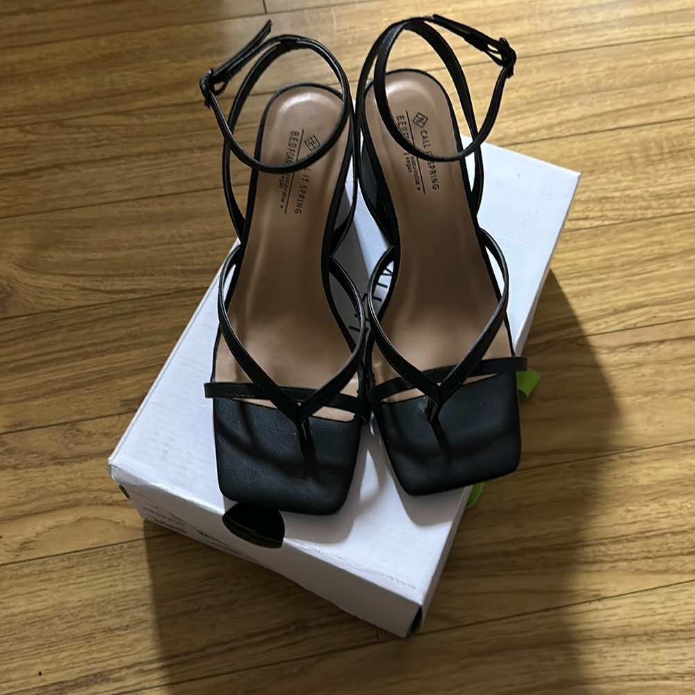 Black heels
